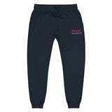 24 PVC JAX Embroidered Navy Unisex fleece sweatpants