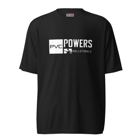 PVC 24 B+W Unisex performance crew neck t-shirt