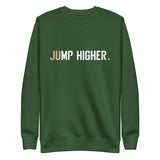EC Jump Gold/White on Green Unisex Premium Sweatshirt