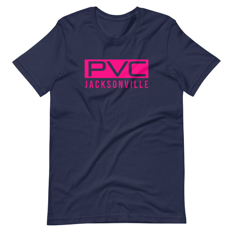 24 PVC JAX Navy Unisex t-shirt