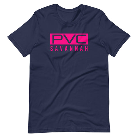 24 PVC SAV Navy Unisex t-shirt