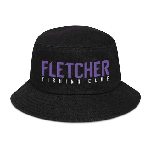 FHS Fishing Club Denim bucket hat