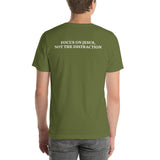 Focus on Jesus Short-Sleeve Unisex T-Shirt