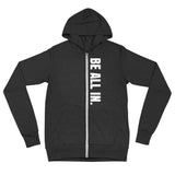 Unisex zip hoodie