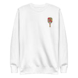 What are you dinking? Embroidered Unisex Premium Sweatshirt by TRAUUHL Pickleball