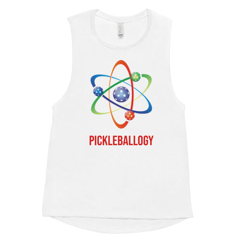 Pickleballogy Ladies’ Muscle Tank